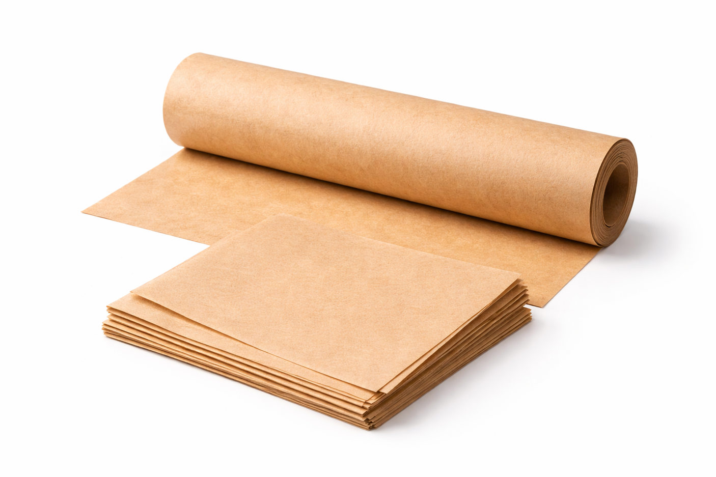 Backpapier Rolle Braun – Hitzebeständiges Backpapier für Küche, Bäckerei & Gastronomie | RyanPack