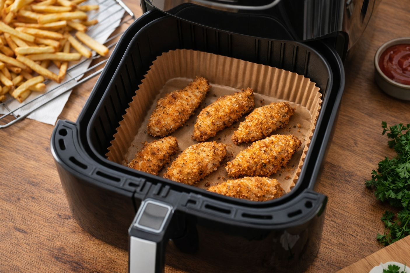 Airfryer Papier – Backpapier für Heißluftfritteuse | RyanPack