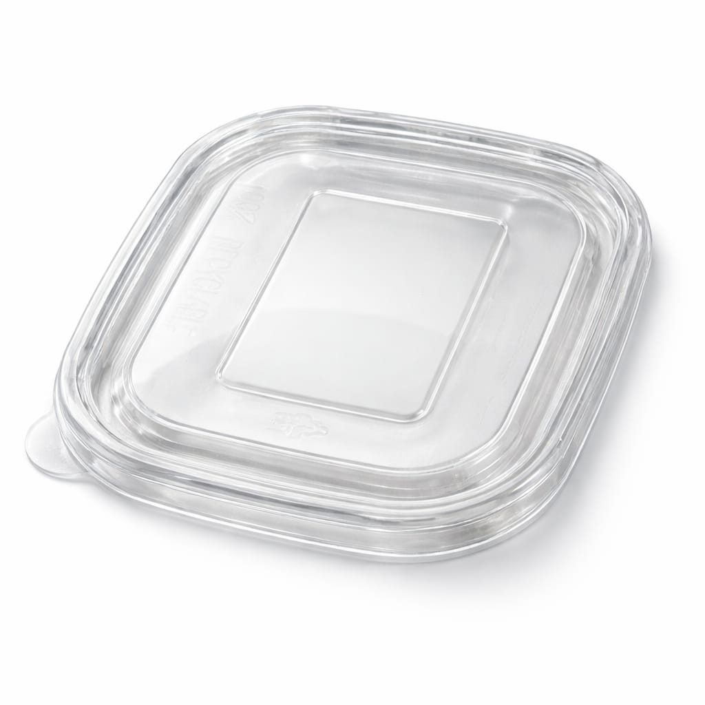 Deckel für Rechteckige Saladschale - PET - RyanPack