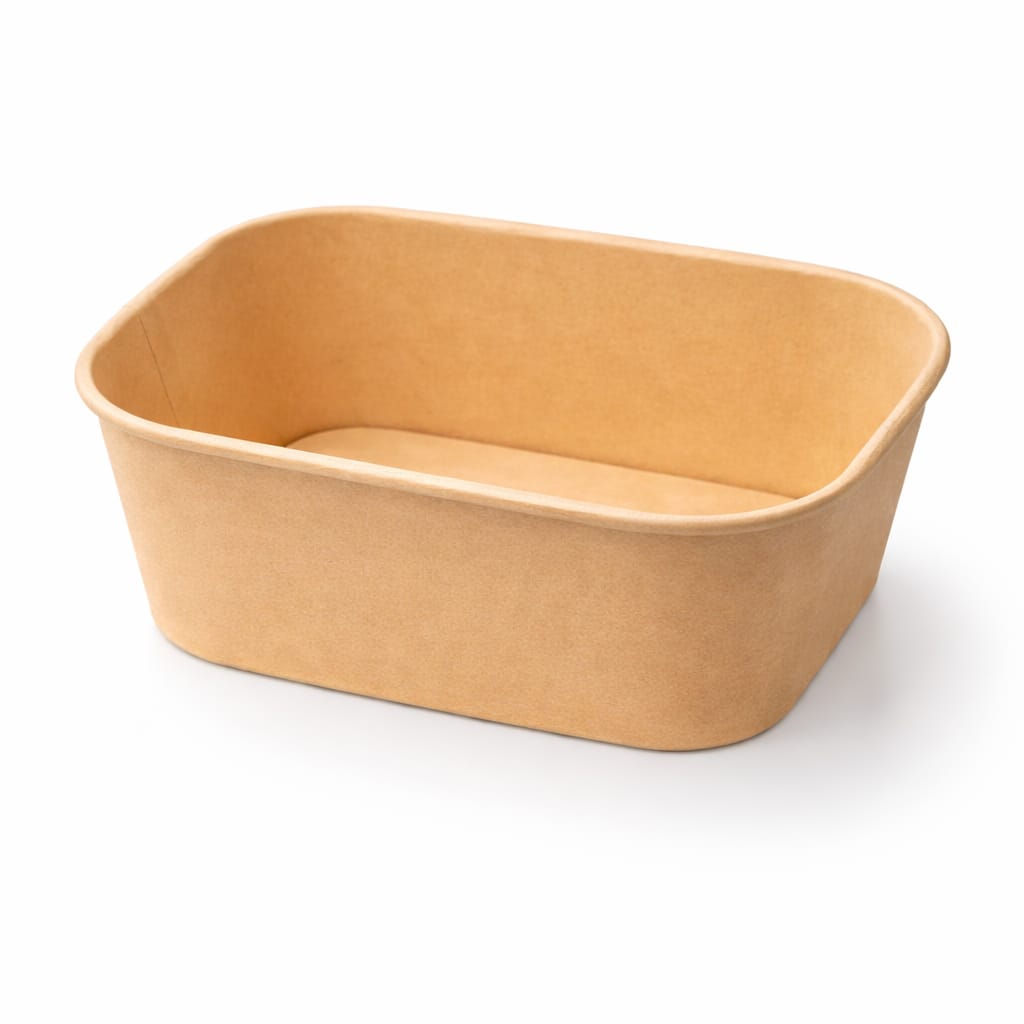 Deckel für Rechteckige Saladschale - PET - RyanPack