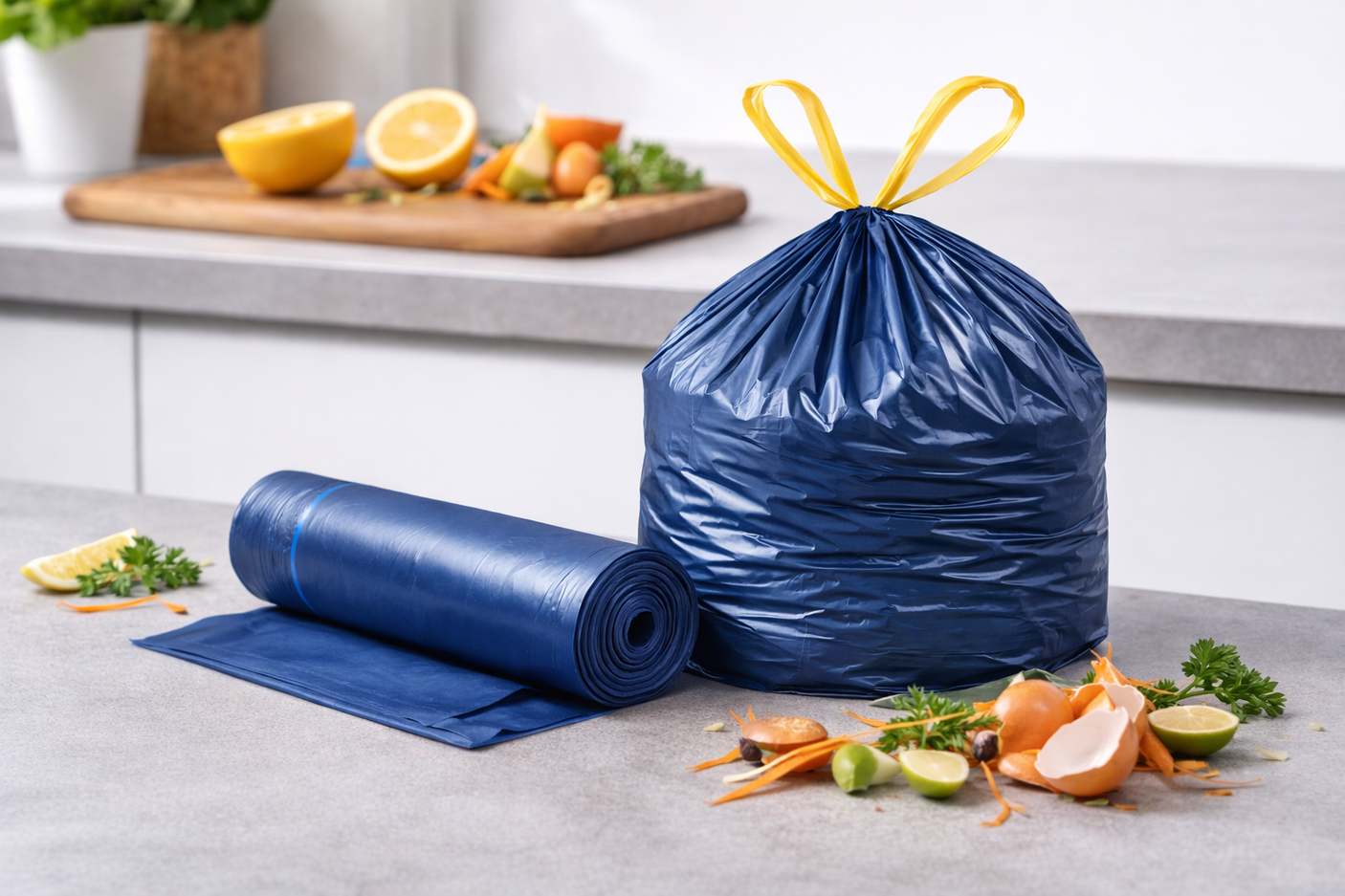 Müllbeutel Mit Zugband - HDPE - RyanPack