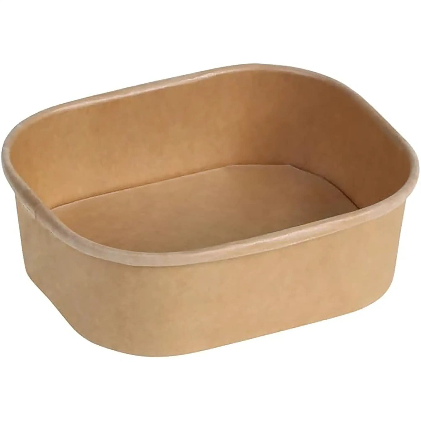 Rechteckige Salatschale - Pappe - RyanPack