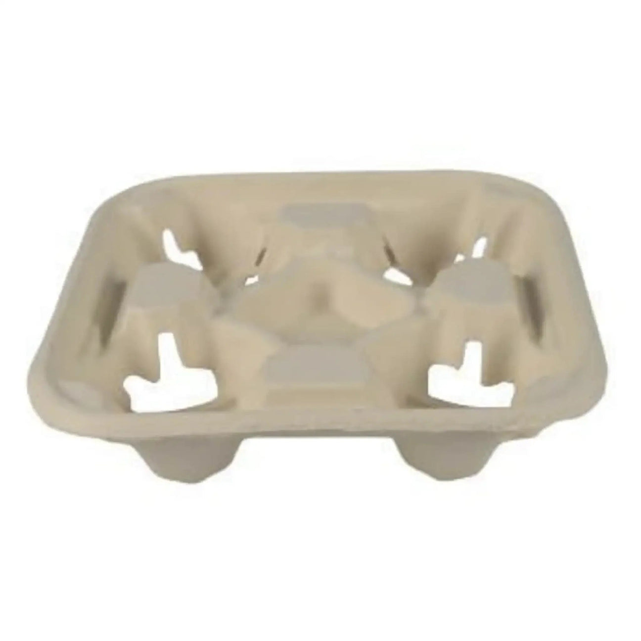 Bagasse Becherhalter - Zuckerrohr - RyanPack