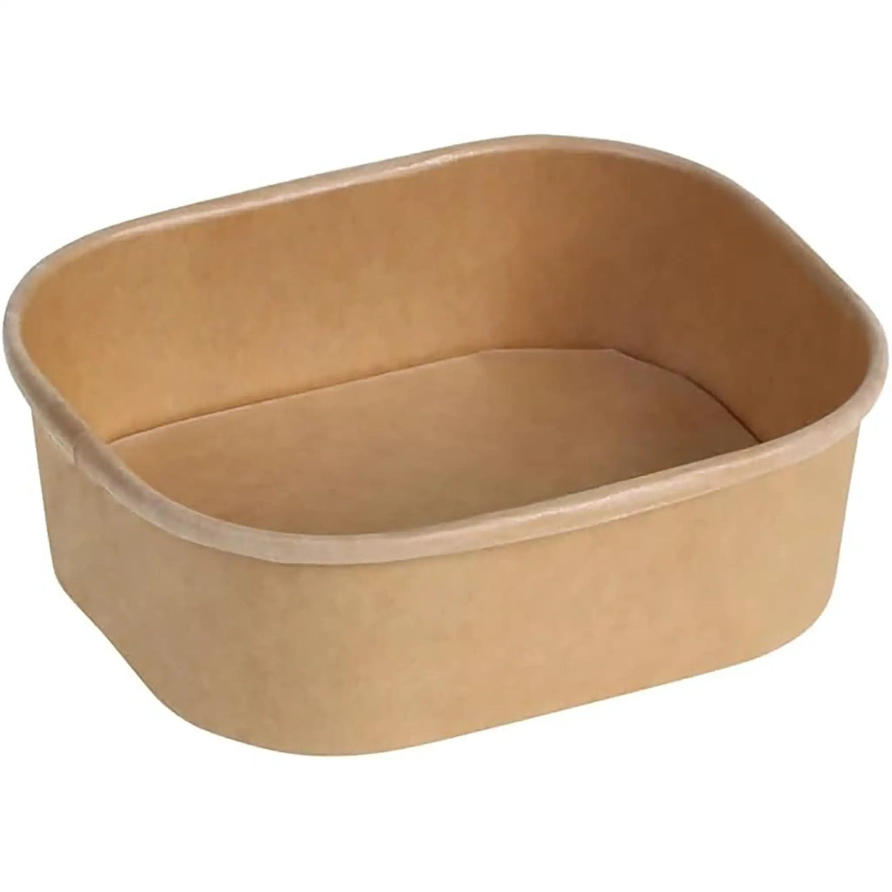 Rechteckige Salatschale - Pappe - RyanPack