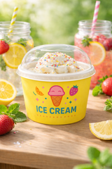 Ice cream tubs - cardboard - RyanPack: The ideal packaging for your ice cream!