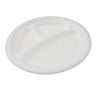 3-geteilt Bagasse Teller - Zuckerrohr - RyanPack
