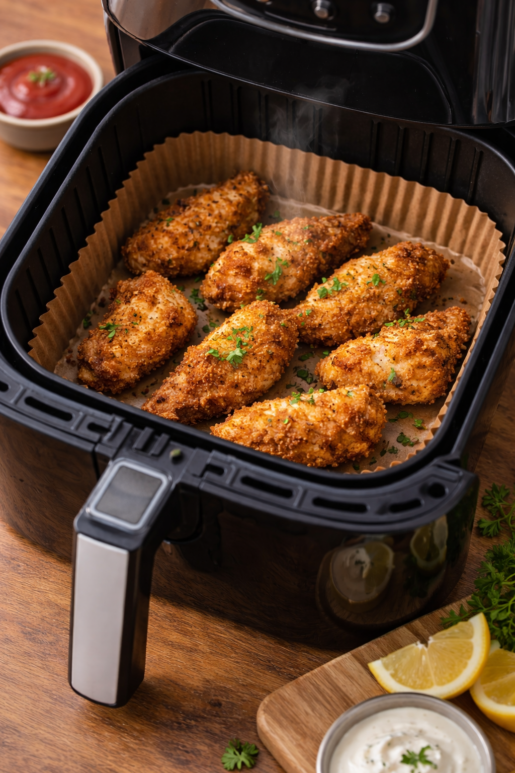 Airfryer Papier – Backpapier für Heißluftfritteuse | RyanPack