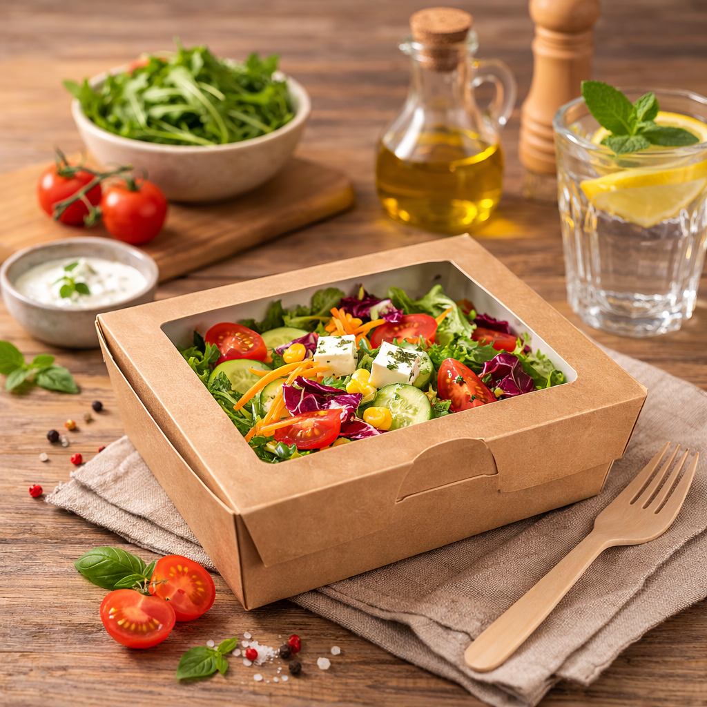 Foodboxen mit Fenster - Pappe - RyanPack