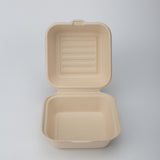 Bagasse Menüboxen Rechteckig ungeteilt - Zuckerrohr - RyanPack