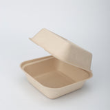 Bagasse Menüboxen Rechteckig ungeteilt - Zuckerrohr - RyanPack