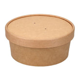 Cardboard salad bowl - freshness to go!