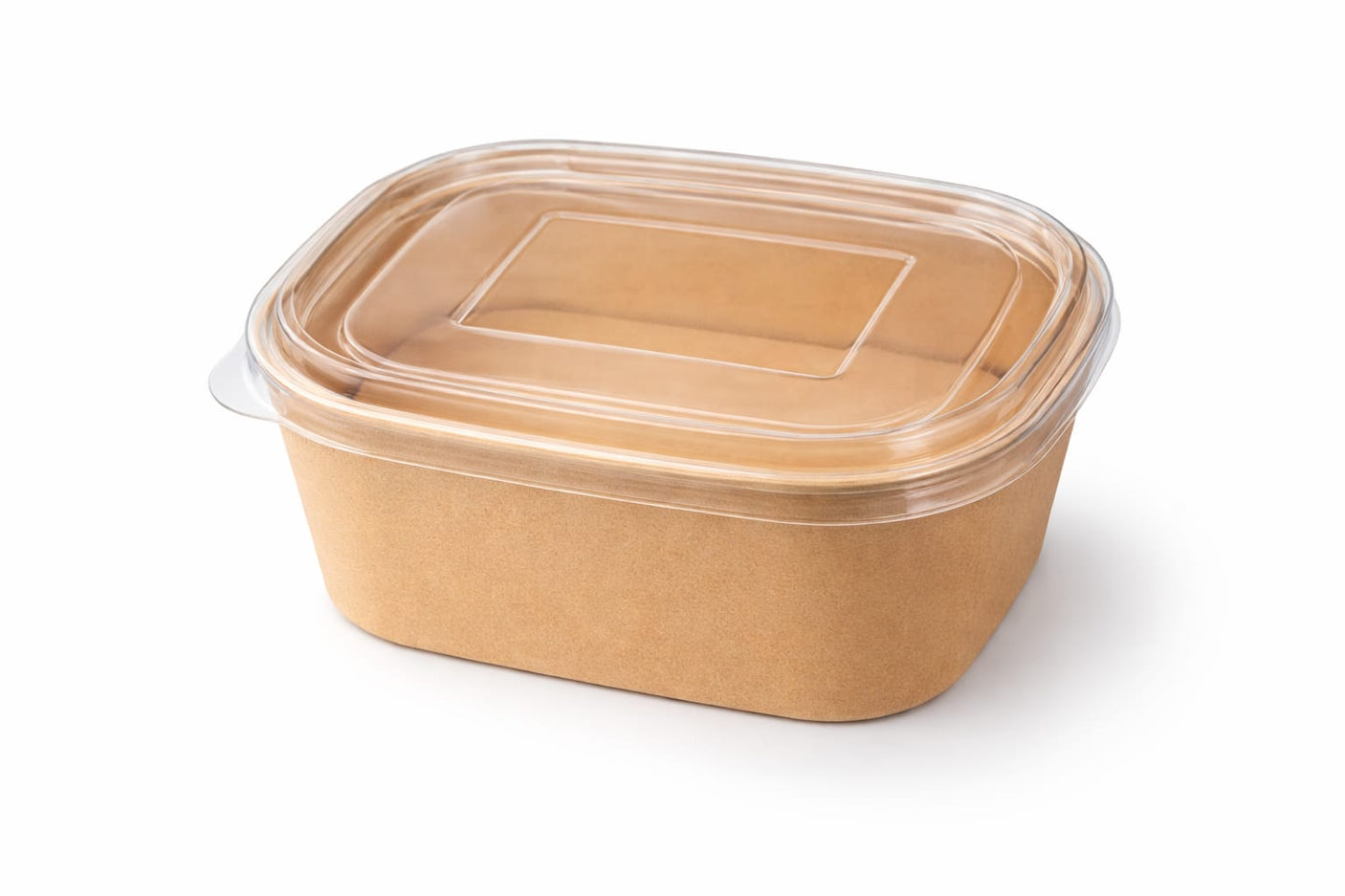 Deckel für Rechteckige Saladschale - PET - RyanPack