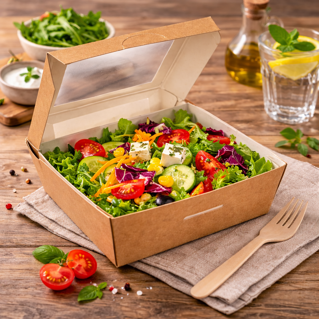 Foodboxen mit Fenster - Pappe - RyanPack