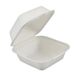 Bagasse Menüboxen Rechteckig ungeteilt - Zuckerrohr - RyanPack