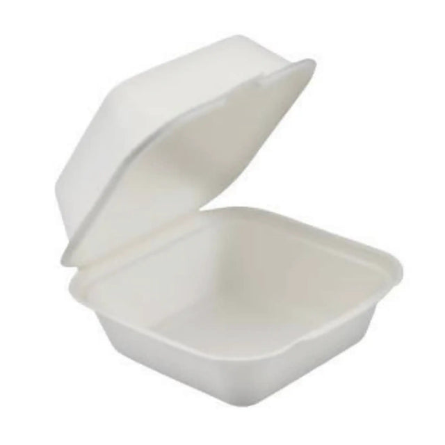 Bagasse Menüboxen Rechteckig ungeteilt - Zuckerrohr - RyanPack