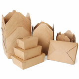 Lunchboxen - Pappe - ökologische Verpackungsoption