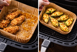 Airfryer Papier – Backpapier für Heißluftfritteuse | RyanPack