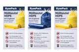 Müllbeutel Mit Zugband - HDPE  - RyanPack