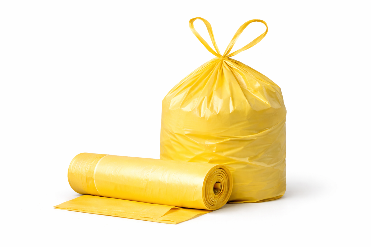 Müllbeutel Mit Zugband - HDPE  - RyanPack