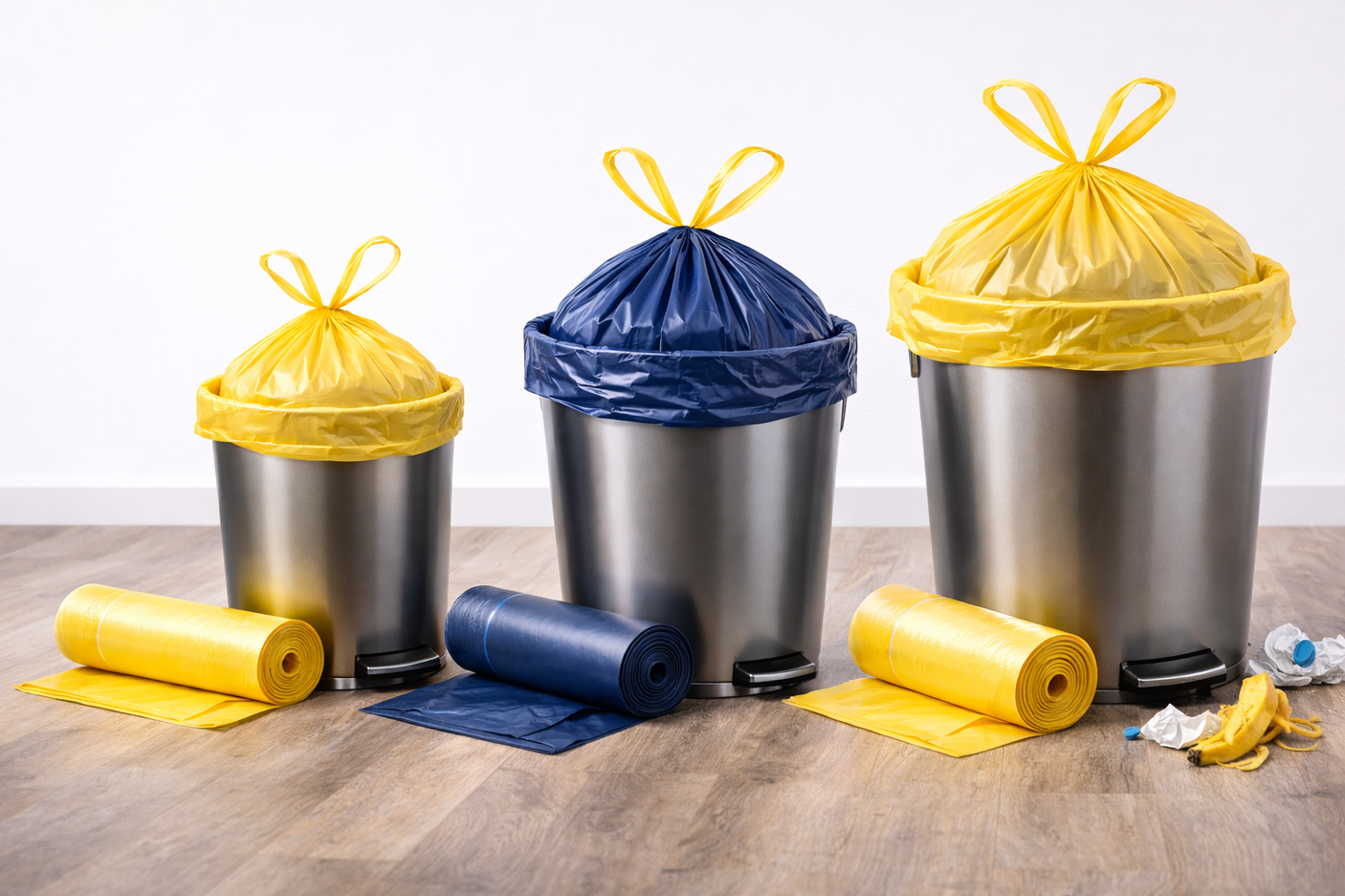 Müllbeutel Mit Zugband - HDPE  - RyanPack