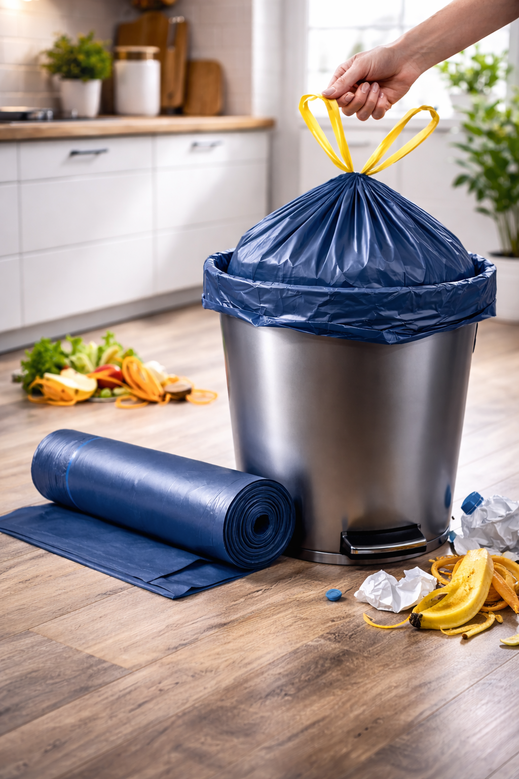 Müllbeutel Mit Zugband - HDPE  - RyanPack