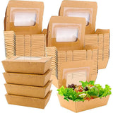 Foodboxen mit Fenster - Pappe