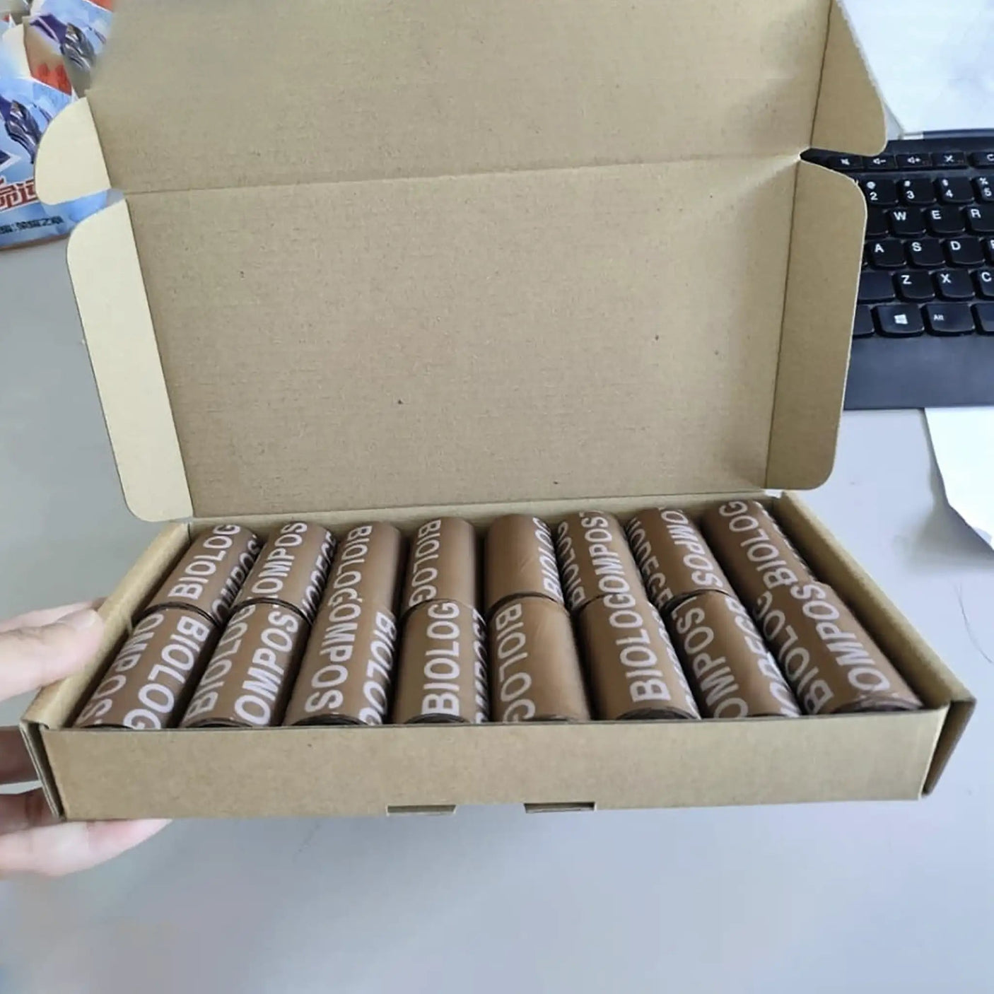 Kompostierbare Bio Hundekotbeutell aus Maisstärke - RyanPack