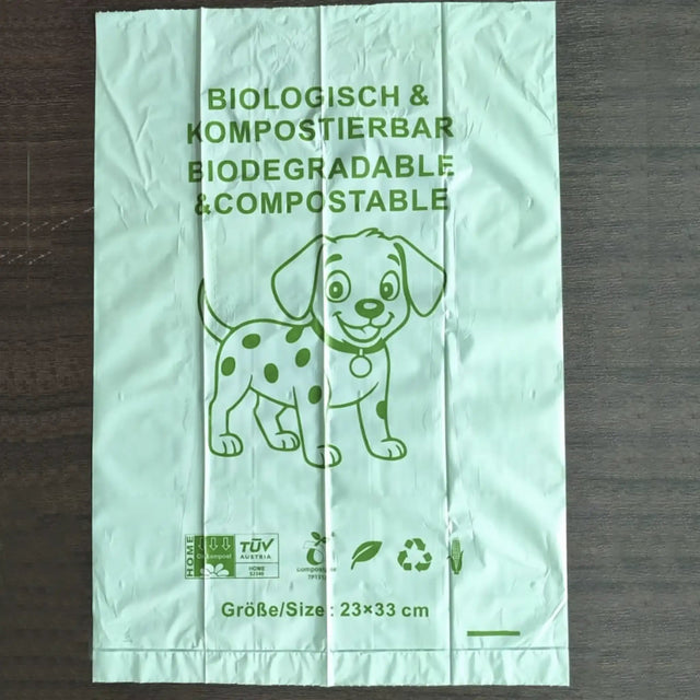 Kompostierbare Bio Hundekotbeutell aus Maisstärke - RyanPack