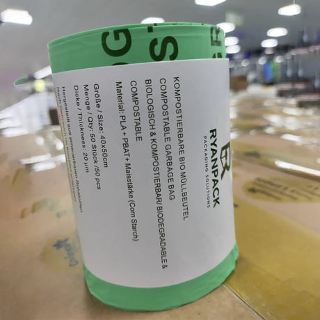 Kompostierbare Bio Müllbeutel aus Maisstärke - RyanPack